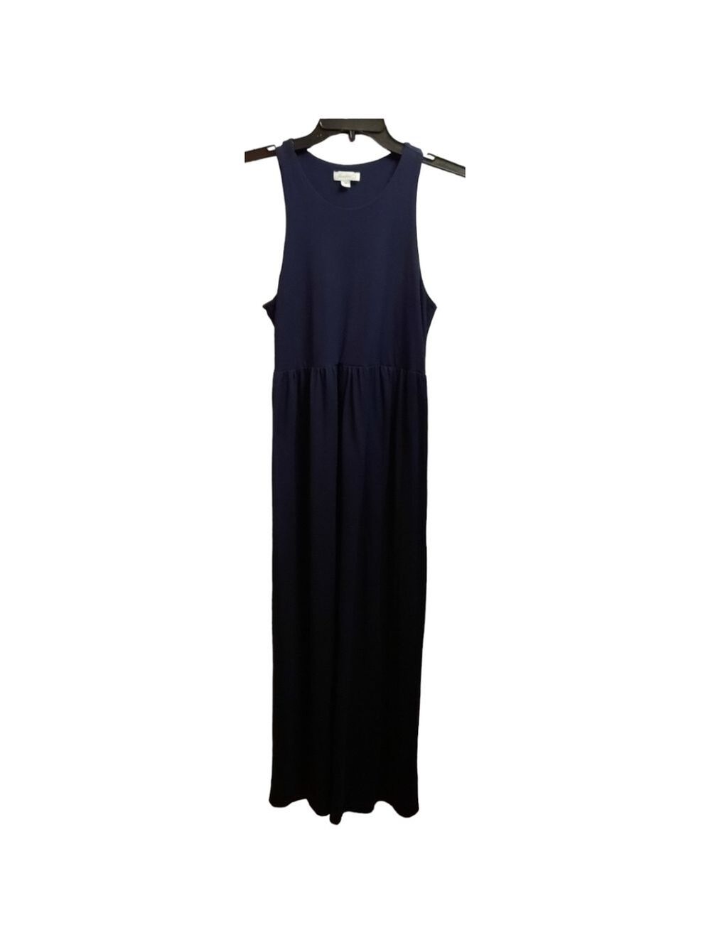 Jordann Navy Blue Sleeveless Maxi Dress Medium
